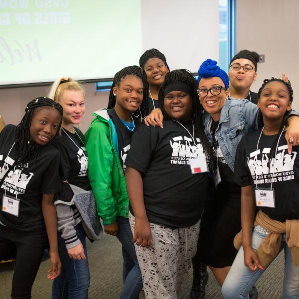 The Girls of Color Summit included 45 middle and high school students from Grand Rapids, Holland and Muskegon.